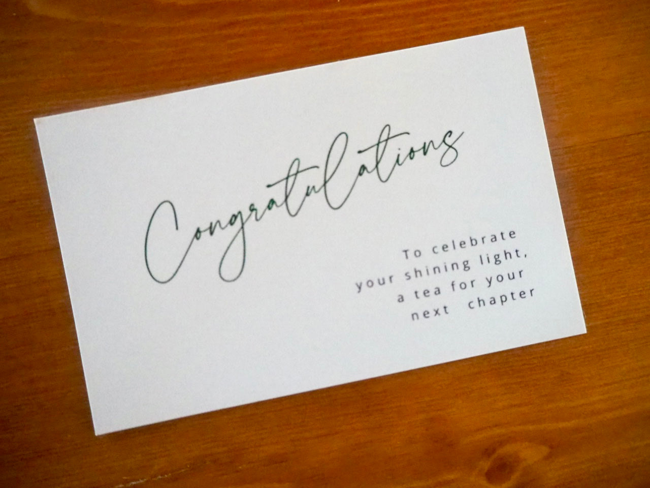 【ギフト】メッセージカード