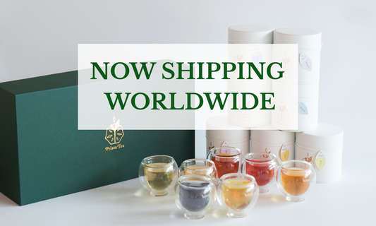 Prism Tea is now shipping worldwide.